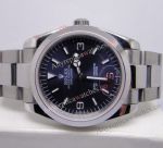 Rolex Explorer Oyster band Stainless Steel Blue Face Replica Watch